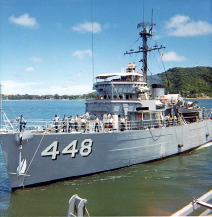 USS ENHANCE MSO 437  USN Naval Ship Photo Print 